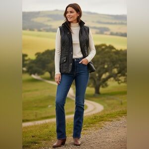 Barbour Cavalry Gilet Vest Women's in Black